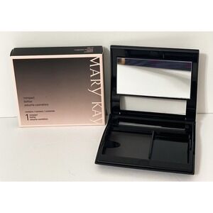 Mary Kay Magnetic Black Compact with Mirror 017362 (Unfilled) New in Box NIB